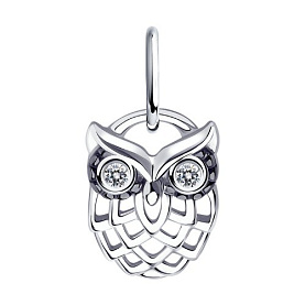 Подвеска Diamant - Серебро 925, Фианит (арт. 94-130-01084-1)