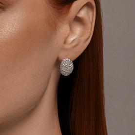 Серьги SOKOLOV - Серебро 925, Фианит (арт. 94026675)