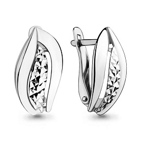 Серьги Аквамарин - Серебро 925 (арт. 33400.5)