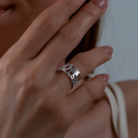 Кольцо Diamant - Серебро 925 (арт. 94-110-01972-1)