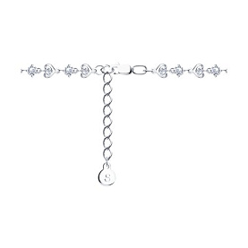 Браслет SOKOLOV - Серебро 925, Фианит (арт. 94050356)