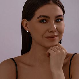 Серьги SOKOLOV - Серебро 925, Фианит (арт. 94025261)