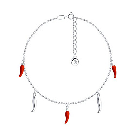 Браслет SOKOLOV - Серебро 925, Эмаль (арт. 94050519)