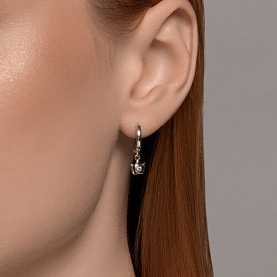 Серьги SOKOLOV - Серебро 925, Фианит (арт. 94026516)