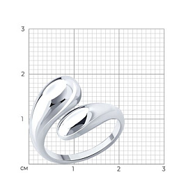 Кольцо SOKOLOV - Серебро 925 (арт. 94014617)