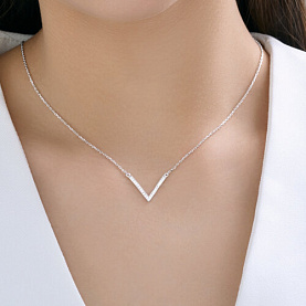 Колье SOKOLOV - Серебро 925, Фианит (арт. 94071286-91)