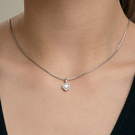 Подвеска SOKOLOV - Золото 585, Фианит (арт. 036883-3)