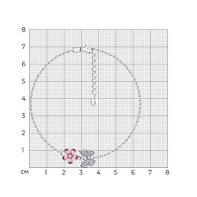 Браслет SOKOLOV - Серебро 925, Фианит (арт. 94051263)