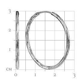 Серьги Talant - Серебро 925 (арт. 11-73-0025-40457)