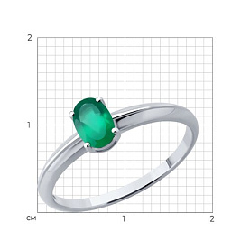 Кольцо SOKOLOV - Серебро 925, Агат (арт. 92014832)