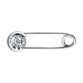 Булавка Diamant - Серебро 925, Фианит (арт. 94-140-02634-1)