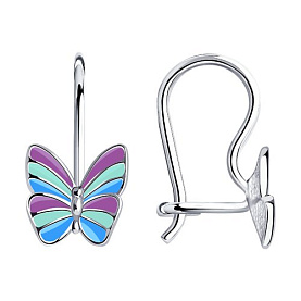 Серьги SOKOLOV - Серебро 925, Эмаль (арт. 94021639)