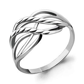 Кольцо Аквамарин - Серебро 925 (арт. 51546.5)