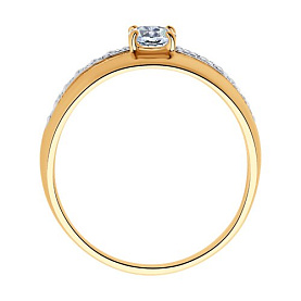 Кольцо SOKOLOV - Серебро 925, Фианит (арт. 93010499)