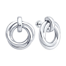 Серьги Diamant - Серебро 925 (арт. 94-122-02662-1)