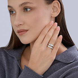 Кольцо SOKOLOV - Серебро 925 (арт. 94014615)