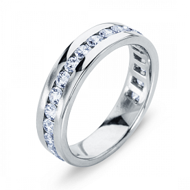 Кольцо Platinum Lab. - Платина 950, Бриллиант (арт. ПК-021-01)