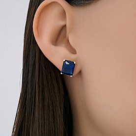 Серьги SOKOLOV - Серебро 925, Фианит (арт. 94027154-91)