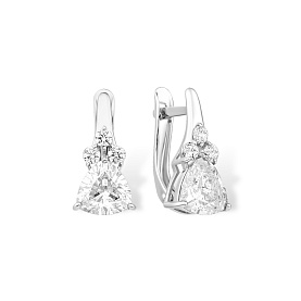 Серьги EFREMOV - Серебро 925, Фианит (арт. 12100112585-501)