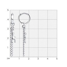 Серьги SOKOLOV - Серебро 925, Эмаль (арт. 94025702)