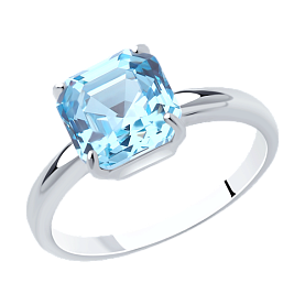 Кольцо SOKOLOV - Серебро 925, Swarovski (арт. 94013124)