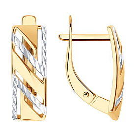 Серьги Diamant - Золото 585 (арт. 51-120-02781-2)