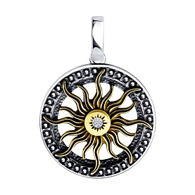 Подвеска SOKOLOV - Серебро 925, Фианит (арт. 95030278)