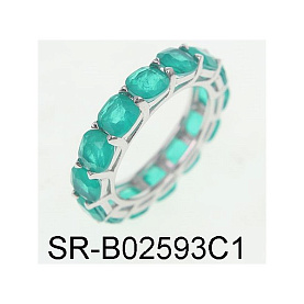 Кольцо Фиделис - Серебро 925, Фианит (арт. SR-B02593-gr1)