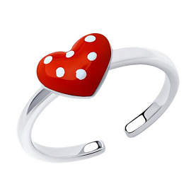 Кольцо SOKOLOV - Серебро 925, Эмаль (арт. 94013711)