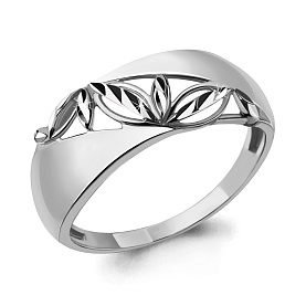 Кольцо Аквамарин - Серебро 925 (арт. 54743.5)