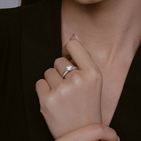 Кольцо Diamant - Серебро 925, Фианит (арт. 94-110-02134-1)