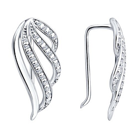 Серьги Diamant - Серебро 925, Фианит (арт. 94-120-00196-1)