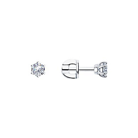 Серьги Diamant - Серебро 925, Фианит (арт. 94-122-01543-1)