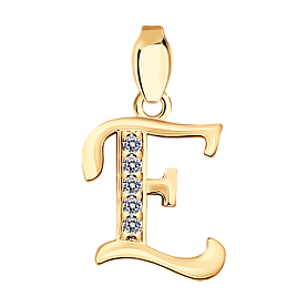 Подвеска SOKOLOV - Серебро 925, Фианит (арт. 93030533)