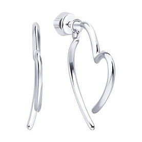 Серьги Diamant - Серебро 925 (арт. 94-122-02340-1)