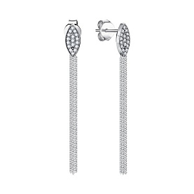 Серьги Talant - Серебро 925, Фианит (арт. 12-72-0001-26783)