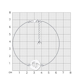 Браслет SOKOLOV - Серебро 925 (арт. 94050905)