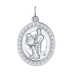 Подвеска Diamant - Серебро 925, Фианит (арт. 94-130-00154-1)