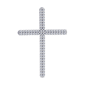 Подвеска SOKOLOV - Серебро 925, Фианит (арт. 94031253)