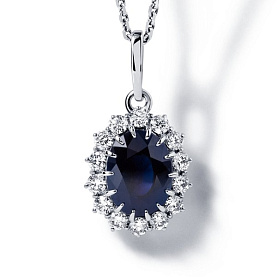 Подвеска Platinum Lab. - Платина 950 (арт. ПП-207С-01)