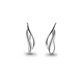 Серьги Аквамарин - Серебро 925 (арт. 33117.5)