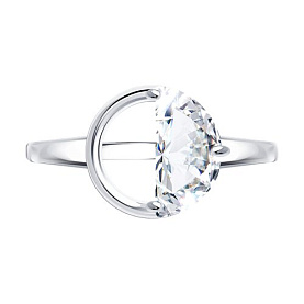 Кольцо SOKOLOV - Серебро 925, Фианит (арт. 94015001)