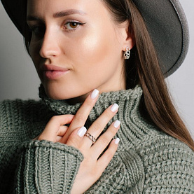 Кольцо POKROVSKY - Серебро 925 (арт. 1101296-00245)