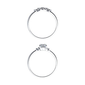 Кольцо SOKOLOV - Серебро 925, Фианит (арт. 94013800)