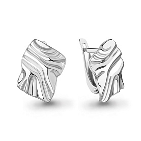Серьги Аквамарин - Серебро 925 (арт. 34874.5)