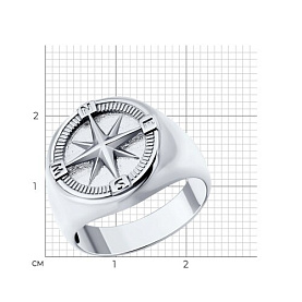 Кольцо Diamant - Серебро 925 (арт. 94-112-02630-1)