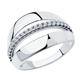 Кольцо Diamant - Серебро 925, Фианит (арт. 94-110-00997-1)