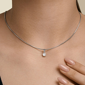 Подвеска SOKOLOV - Серебро 925, Фианит (арт. 94033396)