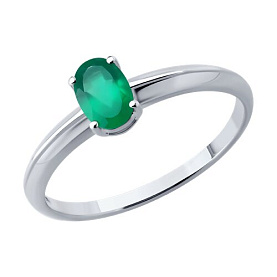 Кольцо SOKOLOV - Серебро 925, Агат (арт. 92014832)