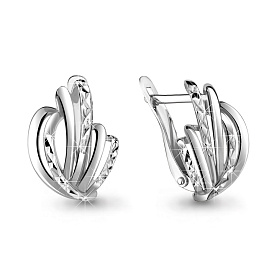 Серьги Аквамарин - Серебро 925 (арт. 31571.5)